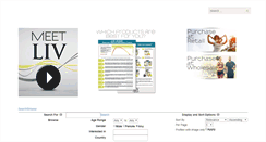 Desktop Screenshot of livonline.net